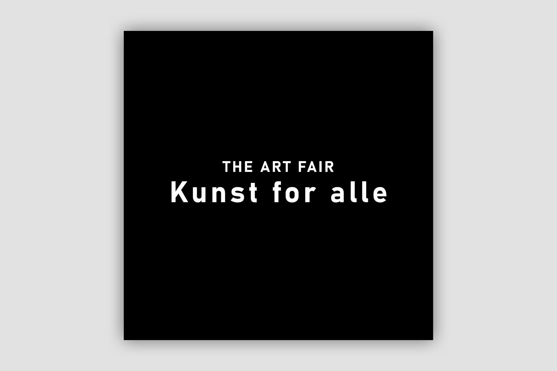 THE ART FAIR – Kunst for Alle, København, 2023