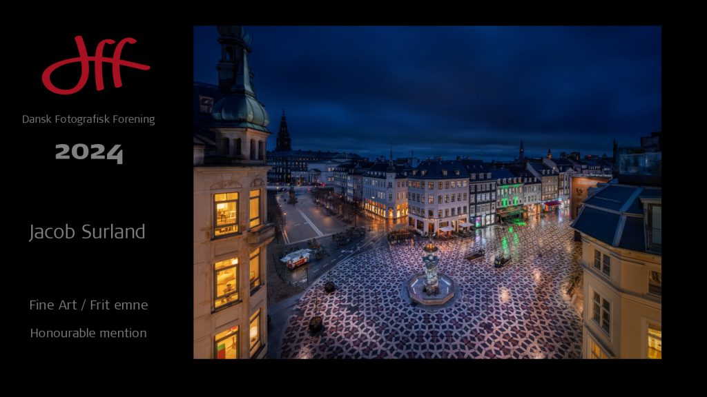 Amagertorv set fra oven, Honourable Mention Årets Fotograf 2024