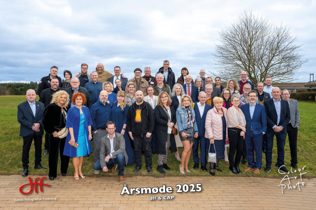 Gruppebillede fra årsmødet i dff.